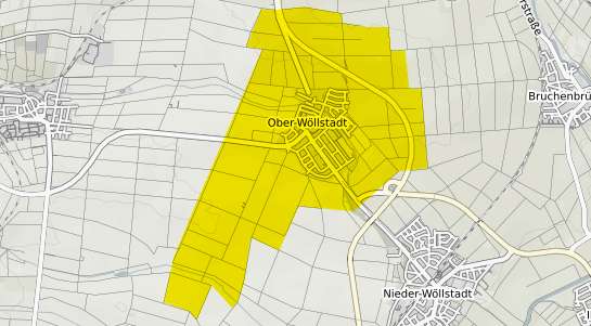 Immobilienpreisekarte W&ouml;llstadt Ober W&ouml;llstadt